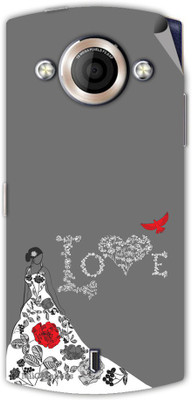 

MiiCreations MMXA255-MS-00110 Micromax Canvas Selfie A255 Mobile Skin(Grey)