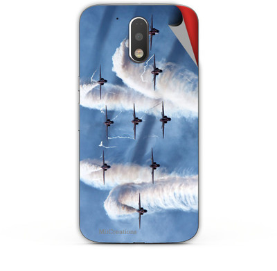 

MiiCreations M-G4-P-MS-00275 Motorola Moto G4 Plus Mobile Skin(Blue)