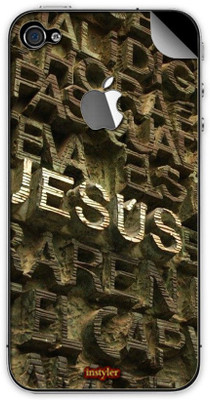 

instyler IP4-16 APPLE I PHONE 4 Mobile Skin(MULTICOLOR)