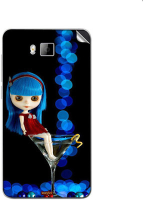 

instyler STICKER-23357 Lava Iris 406q Mobile Skin(Multicolor)