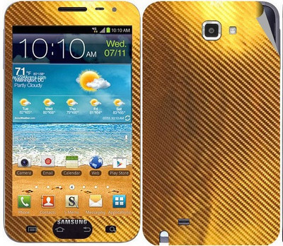 Snooky Samsung Galaxy Note N7000 Mobile Skin(Golden)