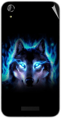 Snooky Lava Iris X1 Atom S Mobile Skin(Blue)