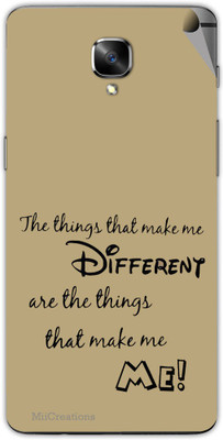 

MiiCreations OP3-MS-00200 One Plus 3 Mobile Skin(Brown)