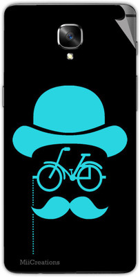 

MiiCreations OP3-MS-00167 One Plus 3 Mobile Skin(Black)