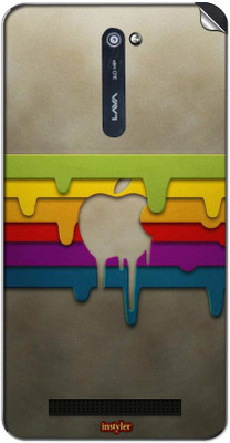 

instyler STICKER-21157 Lava Iris 503 Mobile Skin(Multicolor)