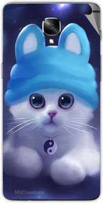 

MiiCreations OP3-MS-00196 One Plus 3 Mobile Skin(Blue)