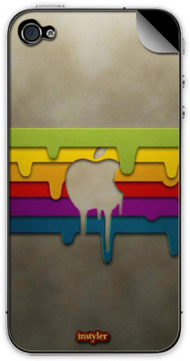 

instyler MSKIP4_10007 APPLE I PHONE 4 Mobile Skin(Multicolor)