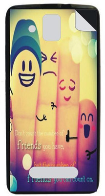 

Techno Gadgets dsft 19092016-110 XOLO Q2000 Mobile Skin(Multicolor)