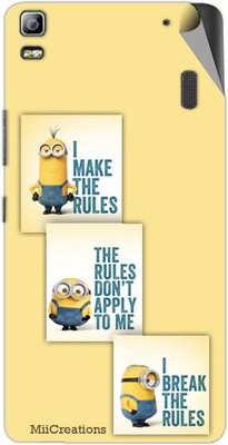 

MiiCreations LN-K3-N-MS-00144 Lenovo K3 Note Mobile Skin(Yellow)