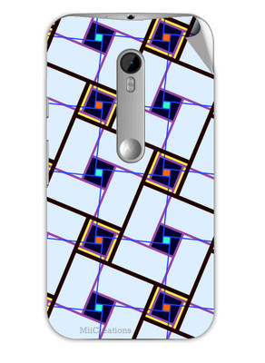 

MiiCreations M-G3-MS-00172 Moto G (3rd Generation) Mobile Skin(Multicolor)