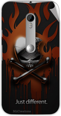 

MiiCreations M-G3-MS-00052 Moto G (3rd Generation) Mobile Skin(Black)
