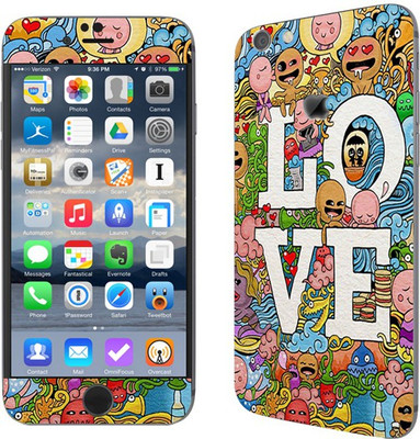 Theskinmantra Love Theme Apple iPhone 6s Mobile Skin(Multicolor)