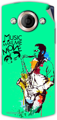 

MiiCreations MMXA255-MS-00112 Micromax Canvas Selfie A255 Mobile Skin(Green)