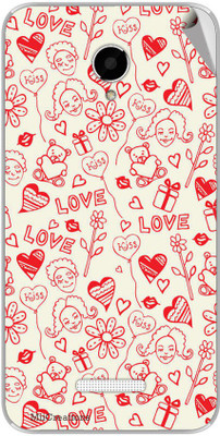 

MiiCreations MMXQ391-MS-00132 Micromax Canvas Doodle 4 Q391 Mobile Skin(Multicolor)