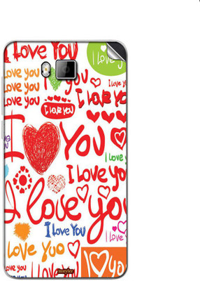 

instyler STICKER-23298 Lava Iris 406q Mobile Skin(Multicolor)
