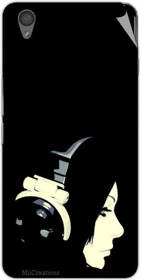 

MiiCreations OPX-MS-00229 OnePlus X Mobile Skin(Black)