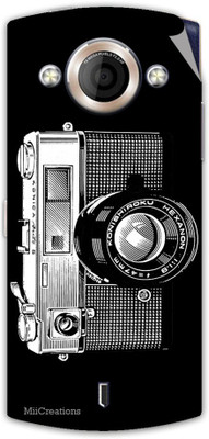 

MiiCreations MMXA255-MS-00064 Micromax Canvas Selfie A255 Mobile Skin(Black)