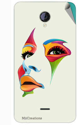 

MiiCreations 00017-MS-MMXA106 Micromax Unite 2 A106 Mobile Skin(Grey)
