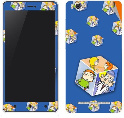 Snooky Xiaomi Mi 4i Mobile Skin(Blue)