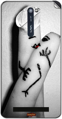 

instyler STICKER-21212 Lava Iris 503 Mobile Skin(Multicolor)