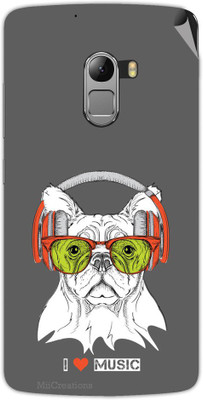 

MiiCreations LN-K4-N-MS-00109 Lenovo Vibe K4 Note Mobile Skin(Grey)
