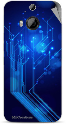 

MiiCreations H-M9-P-MS-00158 HTC One M9 Plus Mobile Skin(Blue)