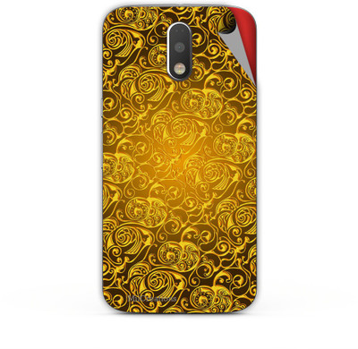

MiiCreations M-G4-P-MS-00328 Motorola Moto G4 Plus Mobile Skin(Gold)
