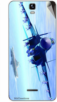 

MiiCreations MMXA190-MS-00271 Micromax Canvas HD Plus A190 Mobile Skin(Blue)