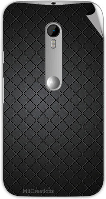 

MiiCreations M-G3-MS-00137 Moto G (3rd Generation) Mobile Skin(Grey)