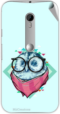 

MiiCreations M-G3-MS-00022 Motorola Moto G 3rd Gen Mobile Skin(Blue)