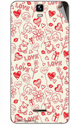 

MiiCreations MMXA190-MS-00132 Micromax Canvas HD Plus A190 Mobile Skin(White)