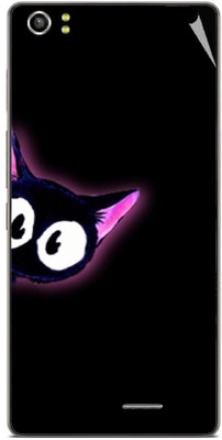 Snooky Lava Iris Icon Mobile Skin(Black)