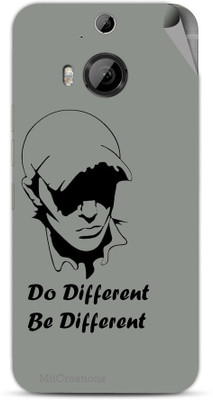 

MiiCreations H-M9-P-MS-00118 HTC One M9 Plus Mobile Skin(Grey)