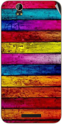 Snooky Lava Iris X1 Grand Mobile Skin(Multicolor)