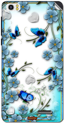 

instyler STICKER-23600 Lava Pixel V2 Mobile Skin(Multicolor)