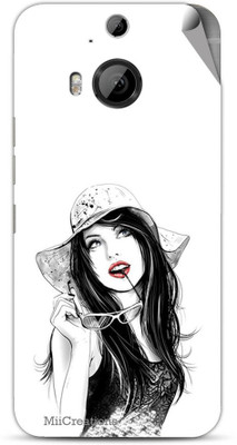 

MiiCreations H-M9-P-MS-00238 HTC One M9 Plus Mobile Skin(White)