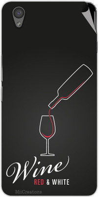 

MiiCreations OPX-MS-00139 OnePlus X Mobile Skin(Black)