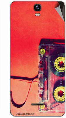 

MiiCreations MMXA190-MS-00104 Micromax Canvas HD Plus A190 Mobile Skin(Red)