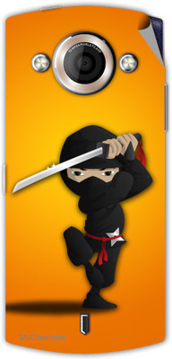 

MiiCreations MMXA255-MS-00324 Micromax Canvas Selfie A255 Mobile Skin(Orange)