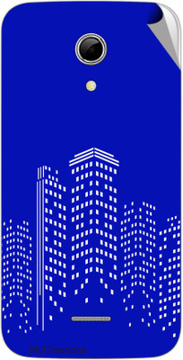 

MiiCreations MMXA114-MS-00105 Micromax Canvas 2.2 A114 Mobile Skin(Blue)