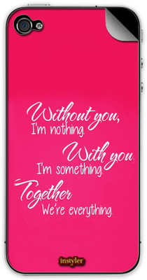 

instyler Digital Printed-80 APPLE I PHONE 5 Mobile Skin(MULTICOLOR)