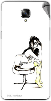

MiiCreations OP3-MS-00178 One Plus 3 Mobile Skin(White)