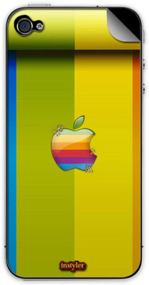 

instyler MSKIP4_10006 APPLE I PHONE 4 Mobile Skin(Multicolor)