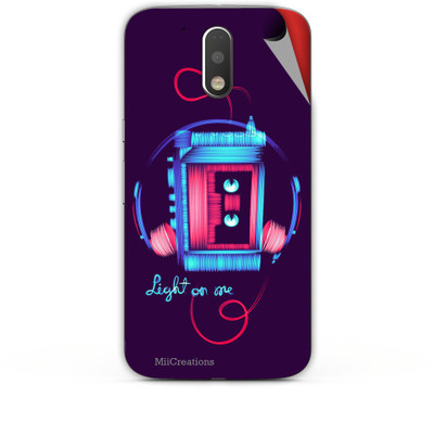 

MiiCreations M-G4-P-MS-00184 Motorola Moto G4 Plus Mobile Skin(Multicolor)