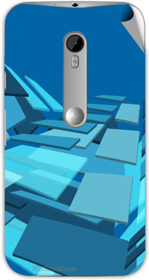 

MiiCreations M-G3-MS-00151 Moto G (3rd Generation) Mobile Skin(Blue)