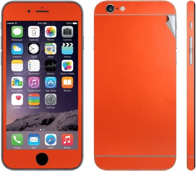 Snooky Apple iPhone 6 Plus Mobile Skin(Orange)