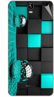 

MiiCreations MMXA190-MS-00216 Micromax Canvas HD Plus A190 Mobile Skin(Blue)