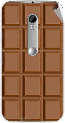 

MiiCreations M-G3-MS-00044 Motorola Moto G 3rd Gen Mobile Skin(Brown)