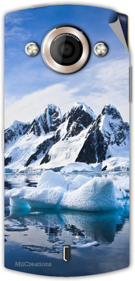 

MiiCreations MMXA255-MS-00190 Micromax Canvas Selfie A255 Mobile Skin(Blue)