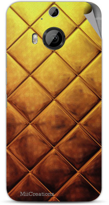 

MiiCreations H-M9-P-MS-00305 HTC One M9 Plus Mobile Skin(Gold)